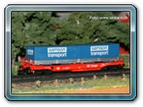 1998? samson transport (2. oplag/udg.) på DB AG litra Sdkms 81 80 475 3 814-0. Basis Roco 25296.
